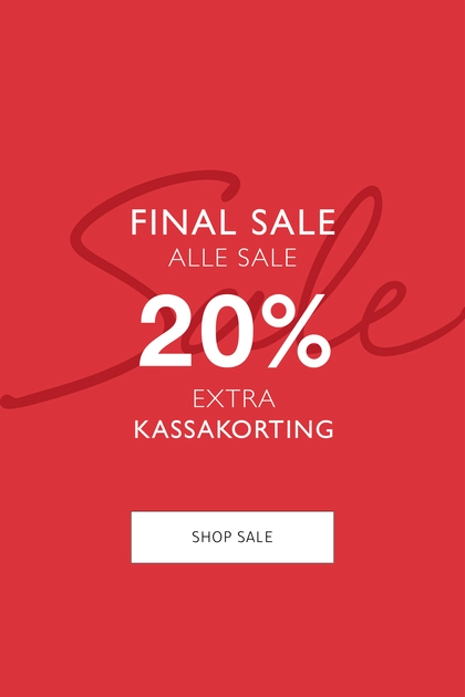 20% extra kassakorting op alles