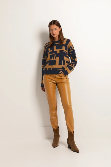 5-pocket imitatieleer