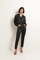 5-pocket stretch velours