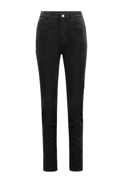 5-pocket stretch velours