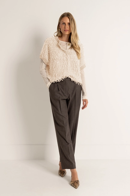 7/8-pantalon met rechte fit