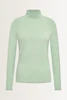 Aangesloten jersey top met col
