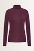 Aangesloten jersey top met col