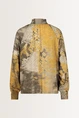 Abstracte blouse met goudaccenten