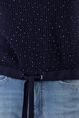 Ajour trui met strass details Monari