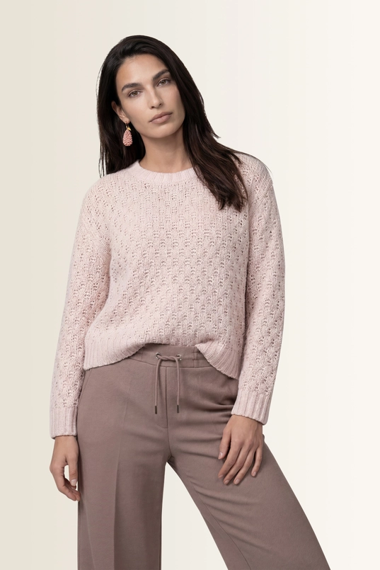 Ajourtrui met Lurex en pailletten Monari