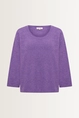 Alpaca blend trui 3/4-mouwen