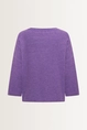 Alpaca blend trui 3/4-mouwen