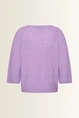 Alpaca blend trui met V-hals