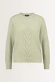 Alpaca trui met kabeldetail