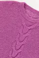 Alpaca trui met kabeldetail