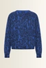 Alpacamix trui met luipaardprint