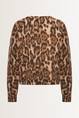Alpacamix trui met luipaardprint
