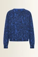 Alpacamix trui met luipaardprint