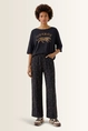Animalprint broek in zachte scuba kwaliteit OUI