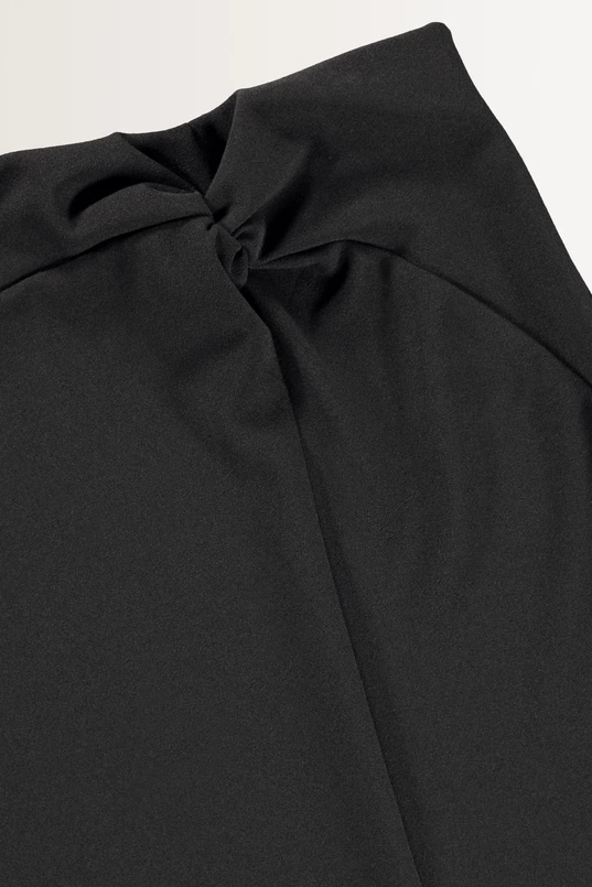 Asymmetrische crêpe jersey rok
