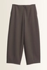 Barrel broek met cropped lengte Curilo Barrel Melange Someday