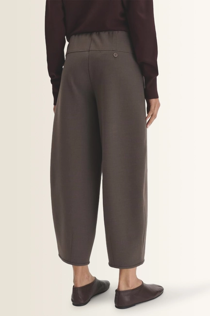 Barrel broek met cropped lengte Curilo Barrel Melange Someday