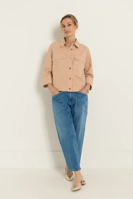 Barrel fit jeans