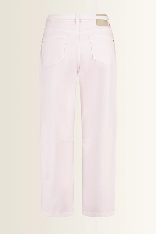 Barrel jeans met D-ring riem