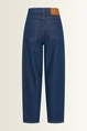 Barrel jeans met gebogen naden