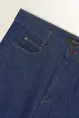 Barrel jeans met gebogen naden
