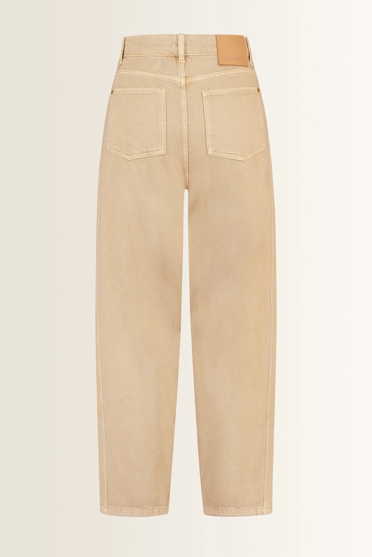 Barrel jeans met verkorte pijp