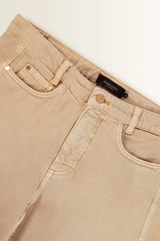 Barrel jeans met verkorte pijp