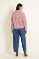 Barrel jeans met zijpanelen