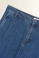Barrel jeans met zijpanelen