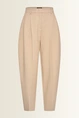 Barrel pantalon met plooien