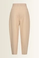 Barrel pantalon met plooien