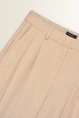 Barrel pantalon met plooien