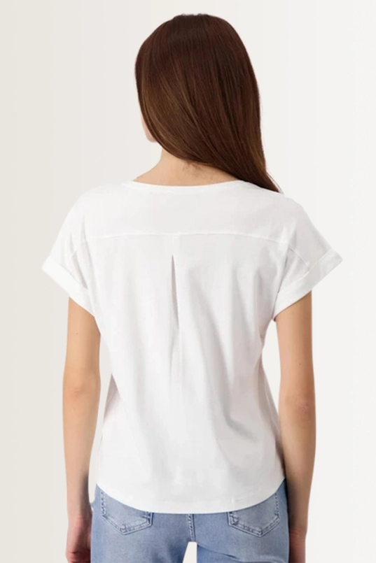 Basic katoenen top Monari