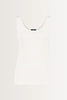 Basic mouwloze top