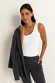 Basic mouwloze top
