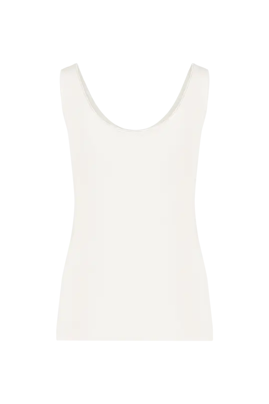 Basic mouwloze top