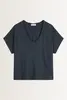 Basic T-shirt met V-hals Marc O'Polo