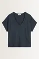 Basic T-shirt met V-hals Marc O'Polo