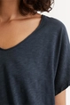 Basic T-shirt met V-hals Marc O'Polo