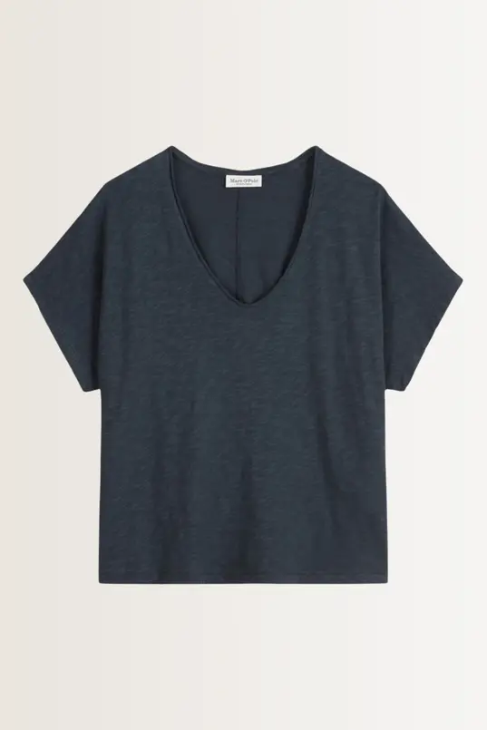 Basic T-shirt met V-hals Marc O'Polo