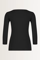 Basic top driekwartmouwen