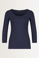 Basic top driekwartmouwen