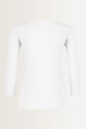 Basic top driekwartmouwen
