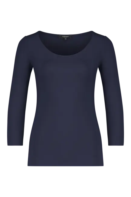 Basic top driekwartmouwen