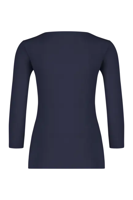 Basic top driekwartmouwen