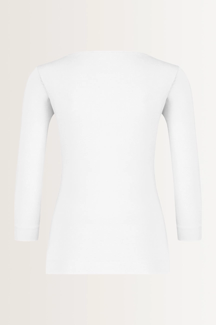 Basic top driekwartmouwen