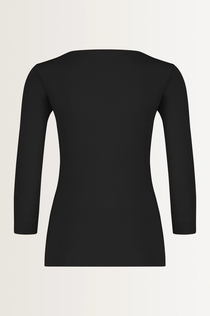 Basic top driekwartmouwen