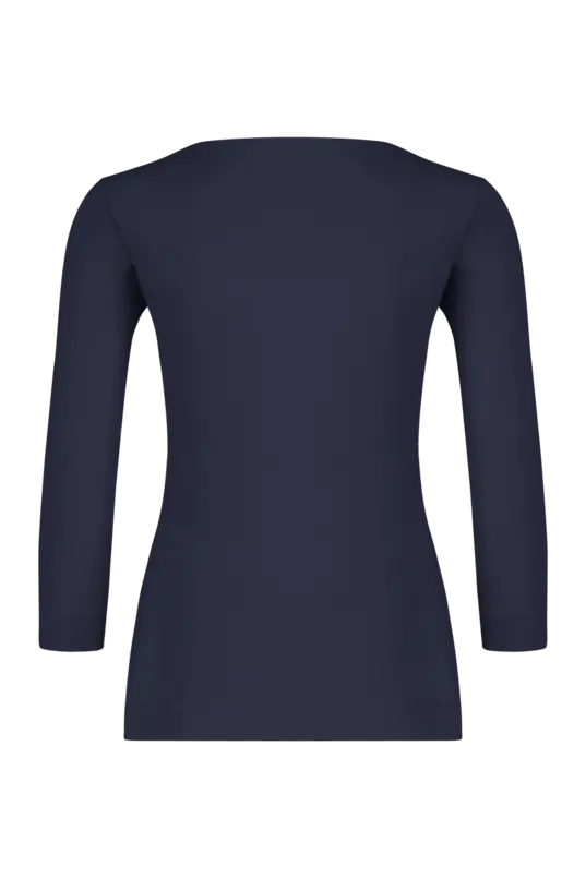 Basic top driekwartmouwen