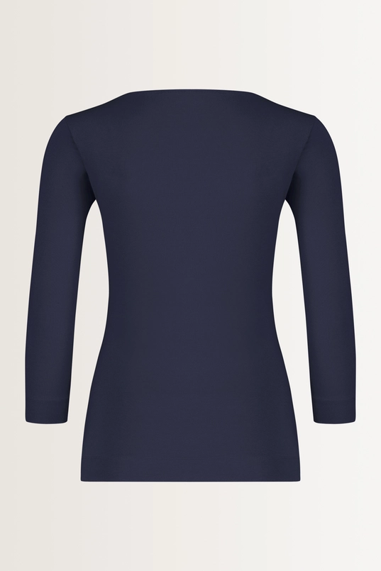 Basic top driekwartmouwen